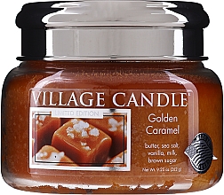 Düfte, Parfümerie und Kosmetik Duftkerze im Glas Gold Caramel - Village Candle Gold Caramel