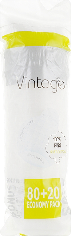 Wattepads 80 + 20 St. - Vintage Provence Matin Cotton Pads — Bild N1