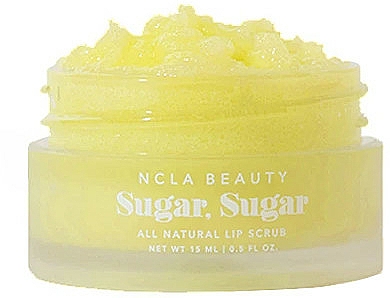 Natürliches Lippenpeeling Ananas mit Zucker, Kakaobutter, Sheabutter und Agavennektar - NCLA Beauty Sugar, Sugar Pineapple Lip Scrub — Bild N1