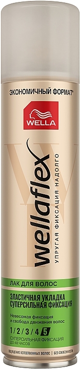 Haarspray Ultra starker Halt - Wella Wellaflex — Foto N4
