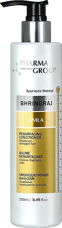Verjüngender Balsam - Pharma Group Laboratories Bhringraj + Amla Resurfacing Conditioner — Bild N1
