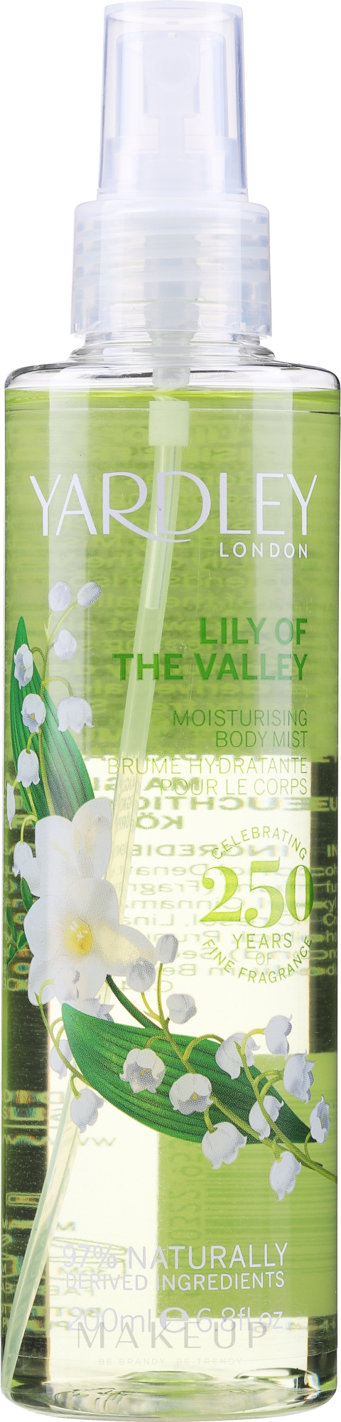 Yardley Lily Of The Valley Contemporary Edition - Parfümierter Körpernebel — Bild 200 ml