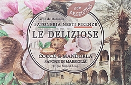 Kokos- und Mandelseife - Nesti Dante Le Deliziose  — Bild N1