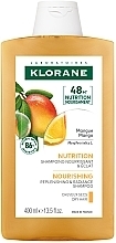 Düfte, Parfümerie und Kosmetik Nährendes Shampoo für trockenes und strapaziertes Haar mit Mangobutter - Klorane Shampoo with Mango Butter