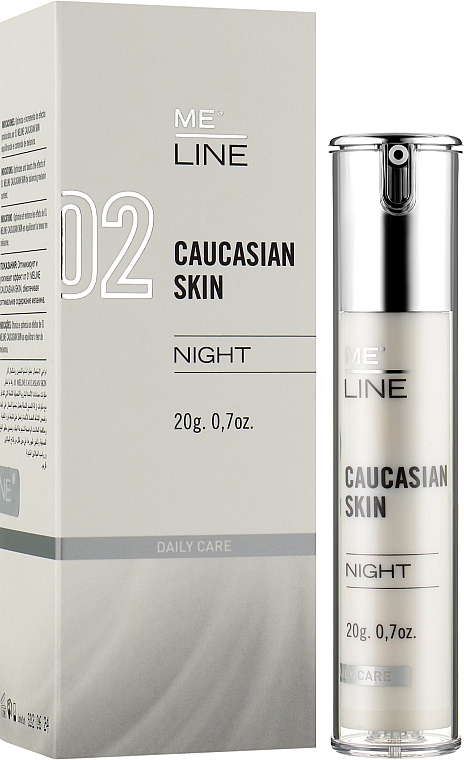 Nachtcreme für das Gesicht - Me Line 02 Caucasian Skin Night — Bild N2