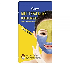 Düfte, Parfümerie und Kosmetik Blasenmaske in 2 Farben für die T-Zone und U-Zone - Quret Multi Sparkling Bubble Mask