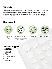 Pflaster für Männer gegen Hautunreinheiten und Akne - Breakout + Aid Men Emergency Patches For Spots & Blemishes with Salicylic Acid — Bild N4