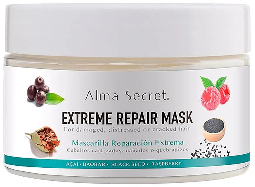 Maske für geschädigtes Haar - Alma Secret Extreme Repair Mask — Bild N1
