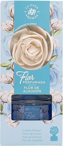 Aromadiffusor in Form einer Blume Baumwolle - La Casa De Los Aromas Flor Cotton Flower  — Bild N1