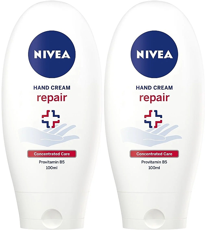 Set - Nivea Repair Care Hand Cream (hand/cr/2x100ml) — Bild N1