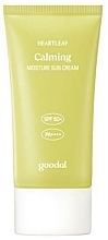 Düfte, Parfümerie und Kosmetik Beruhigende Feuchtigkeitscreme für das Gesicht - Goodal Houttuynia Cordata Calming Moisture Sun Cream SPF 50+ PA++++