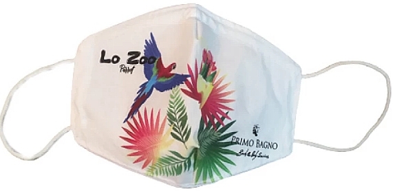 Schutzmaske Parrot - Primo Bagno Lo Zoo Face Protection Mask — Bild N1