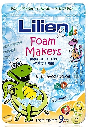 Badeschaumkapseln in Kapseln - Lilien Kids Foam Makers — Bild N1