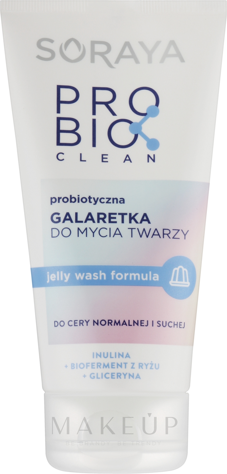 Gesichtsreinigungsgel mit Probiotika für normale und trockene Haut - Soraya Probio Clean — Bild 150 ml