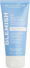 Düfte, Parfümerie und Kosmetik Gesichtsmaske mit Salicylsäure - Revolution Skincare 2% Salicylic Acid Face Mask