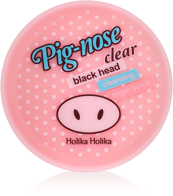 Zucker-Gesichtspeeling - Holika Holika Pig-Nose Clear Black Head Cleansing Sugar Scrub — Bild N1