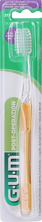 Postoperative Zahnbürste extra weich orange - G.U.M Post Surgical Toothbrush — Bild N1