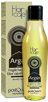 Haarlotion mit Arganöl für dünnes Haar - PostQuam Argan Fragile Hair Elixir — Bild N1