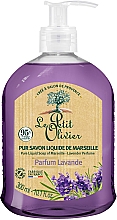 Düfte, Parfümerie und Kosmetik Flüssigseife mit Lavendelextrakt - Le Petit Olivier Pure liquid traditional Marseille soap Lavender