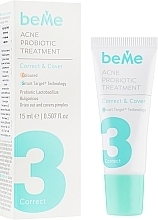 Düfte, Parfümerie und Kosmetik Korrigierende Tönungscreme gegen Akne - BeMe Correct and Cover Cream