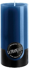 Düfte, Parfümerie und Kosmetik Kerze Zylinder Durchmesser 7 cm Höhe 15 cm - Bougies La Francaise Cylindre Candle Blue