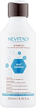 Düfte, Parfümerie und Kosmetik Shampoo für geschädigtes Haar mit Keratin und Hyaluronsäure - Nevitaly Ialo3 Keratin Shampoo