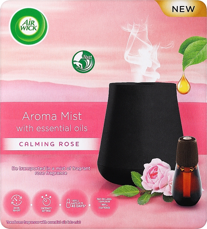 Air Wick Aroma Mist Calming Rose - Duftnebel beruhigende Rose