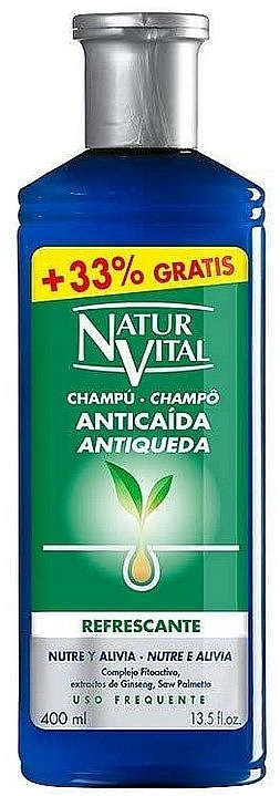 Erfrischendes Shampoo für den häufigen Gebrauch - Natur Vital Anticaida Shampoo — Bild N1