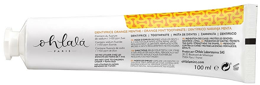 Zahnpasta Orange und Minze - Ohlala Orange & Mint — Bild N2