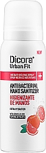 Düfte, Parfümerie und Kosmetik Handdesinfektionsspray mit Zitrus- und Pfirsichduft - Dicora Urban Fit Protects & Hydrates Hand Sanitizer