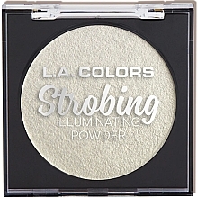 Düfte, Parfümerie und Kosmetik Kompakter Gesichtspuder - L.A. Colors Strobing Illuminating Powder 