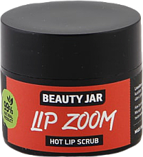 Zuckerpeeling für die Lippen mit schwarzem Pfeffer, Zimt und Kokosbutter - Beauty Jar Lip Zoom Hot Lip Scrub — Foto N1