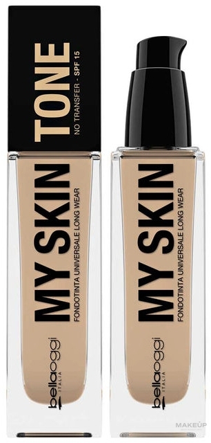 Foundation für das Gesicht - Bellaoggi My Skin Tone Foundation SPF 15 — Bild 10N - Ivory