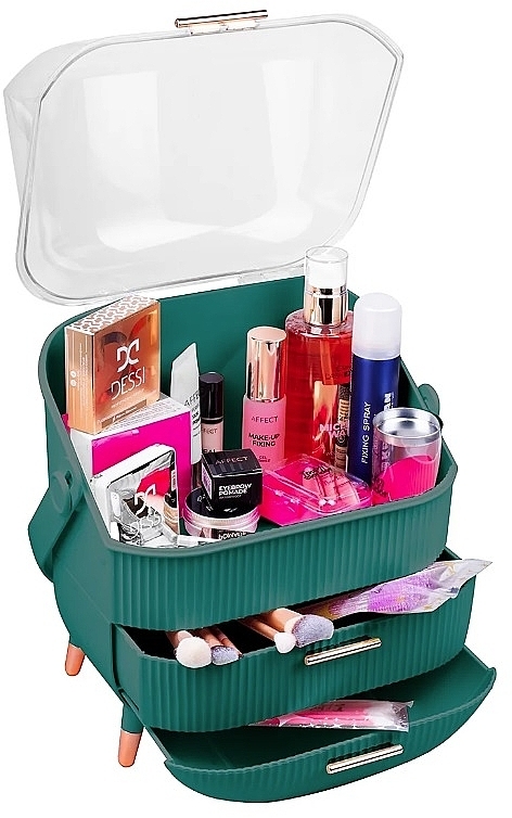 Organizer für Kosmetik, grün - Beauty Design — Bild N2