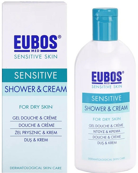 Duschcreme für trockene Haut - Eubos Med Sensitive Skin Shower & Cream For Dry Skin — Bild N2