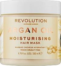 Weichmachende, feuchtigkeitsspendende Haarmaske mit Arganöl - Makeup Revolution Moisturising Argan Oil Hair Mask — Bild N1