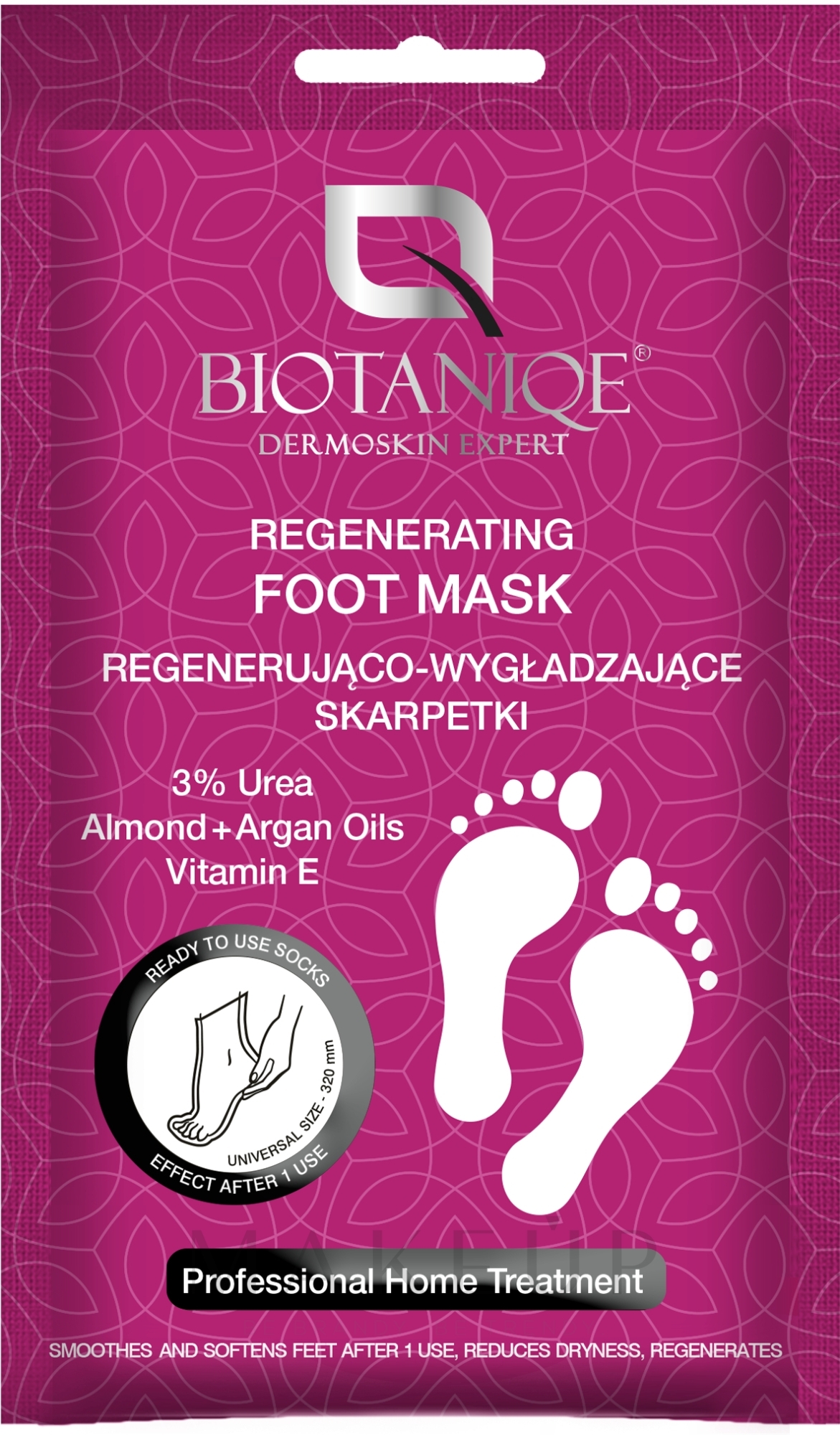 Fußmaske - Biotaniqe Regenerating Foot Mask — Bild 2 x 15 ml