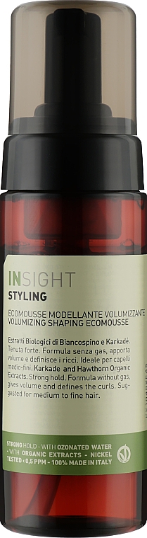 Haarmousse für mehr Volumen - Insight Styling Volumizing Ecomousse — Bild N1