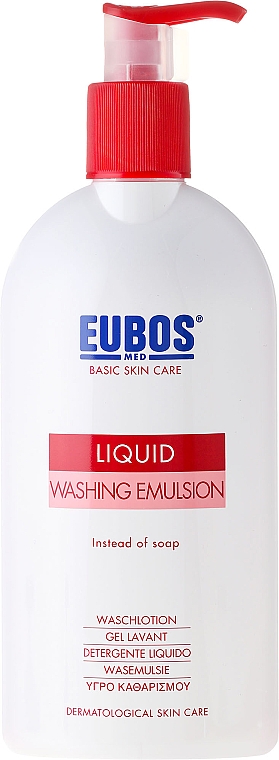 Flüssige Wasch-, Dusch- und Badeemulsion - Eubos Med Basic Skin Care Liquid Washing Emulsion Red — Bild N5