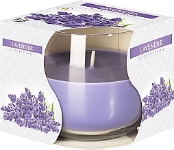 Duftkerze im Glas Lavendel - Bispol Scented Candle — Bild N1