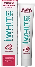 Aufhellende Zahnpasta für empfindliche Zähne - iWhite Toothpaste Sensivity And Whitening — Bild N1