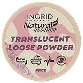 Durchscheinender loser Gesichtspuder - Ingrid Cosmetics Natural Essence Translucent Loose Powder — Bild N1