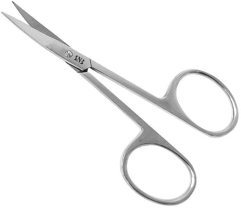 Nagelhautschere gebogen 9 cm - SNB Professional Cuticle Scissors  — Bild N1