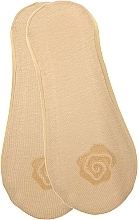 Laser-Ballerina-Socken beige - Moraj — Bild N2
