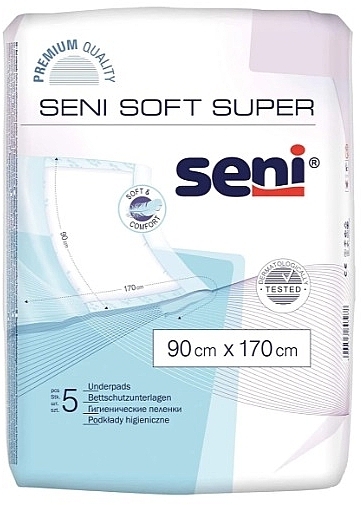 Hygienewindeln 90 x 170 cm - Seni Soft Super  — Bild N1