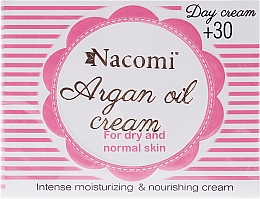 Intensiv feuchtigkeitsspendende und pflegende Tagescreme für normale und trockene Haut mit Vitamin C - Nacomi Moroccan Argan Cream With Vitamin E — Foto N2