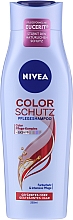 Farbschützendes Shampoo für gefärbtes und gesträhntes Haar mit Eucerit - NIVEA Color Protect + Eucerit Complex Care Shampoo — Bild N3