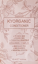 GESCHENK! Bio-Haarspülung Schwarzer Tee, Bambus und Keratin - Kyo Kyorganic Conditioner — Bild N1