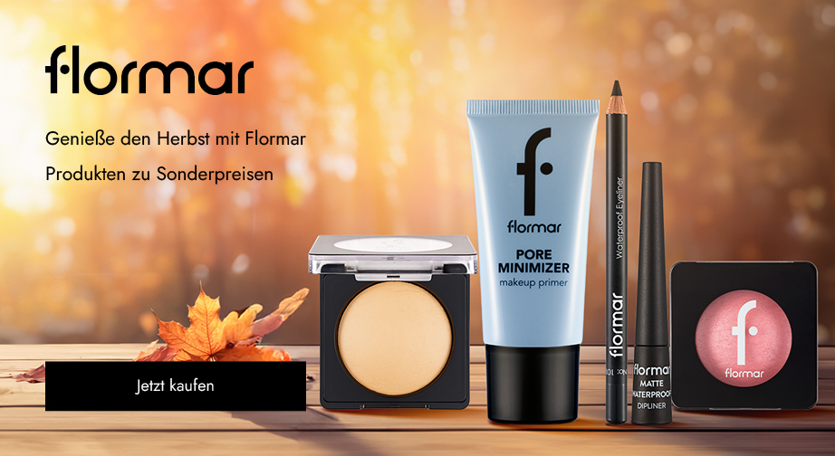 15 % Rabatt auf alle Produkte von Flormar. Die Preise auf der Website sind inklusive Rabatt.