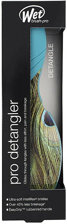 Haarbürste - Wet Brush Pro Detangler Free Sixty Peacock — Bild N5